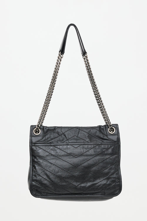 Saint Laurent Leather Medium Niki Bag