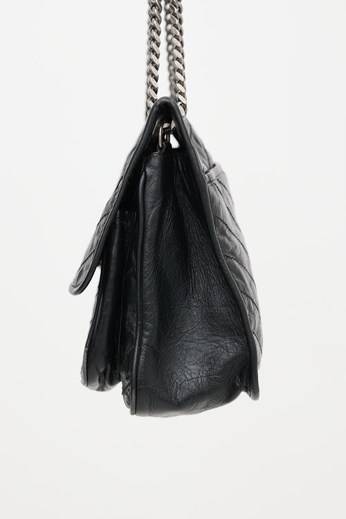 Saint Laurent Leather Medium Niki Bag