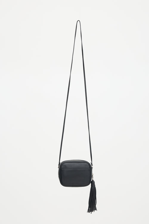 Saint Laurent Leather Monogram Blogger Bag