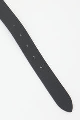 Saint Laurent Leather Ornate Monogram Belt