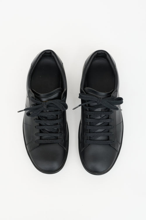 Saint Laurent Leather SL/01 Low Top Sneaker