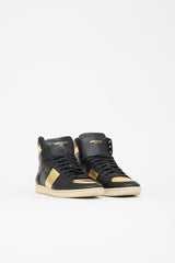 Saint Laurent Leather SL/10H Court Sneaker
