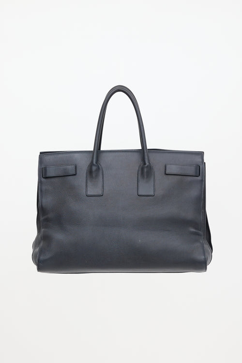 Saint Laurent Leather Sac De Jour Bag