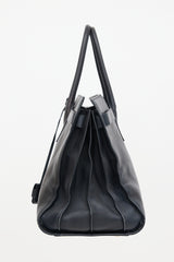 Saint Laurent Leather Sac De Jour Bag