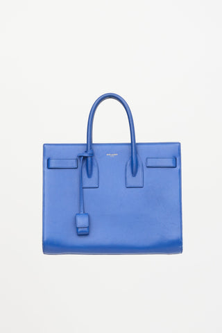 Saint Laurent Leather Sac De Jour Bag