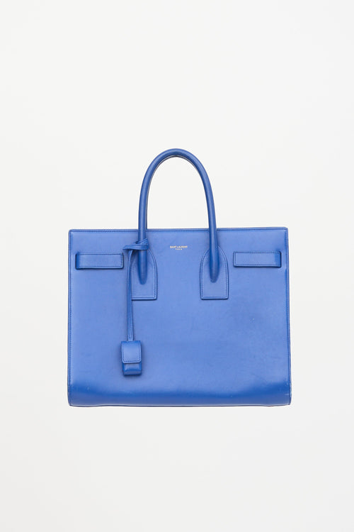 Saint Laurent Leather Sac De Jour Bag