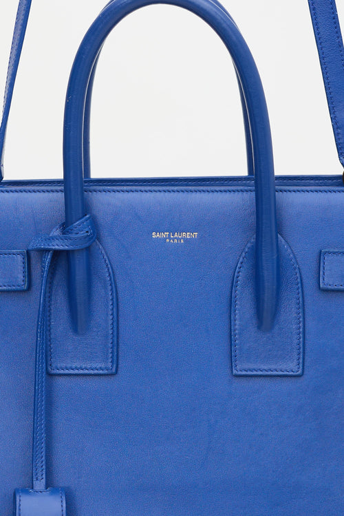 Saint Laurent Leather Sac De Jour Bag