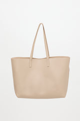 Saint Laurent Leather Shopping Tote Bag