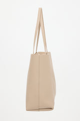 Saint Laurent Leather Shopping Tote Bag