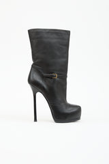 Saint Laurent Leather Tribtoo Platform Boot