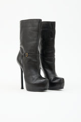 Saint Laurent Leather Tribtoo Platform Boot