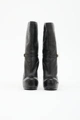 Saint Laurent Leather Tribtoo Platform Boot