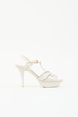Saint Laurent Leather Tribute Sandal