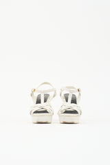 Saint Laurent Leather Tribute Sandal