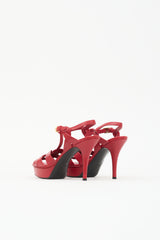 Saint Laurent Patent Tribute Sandal