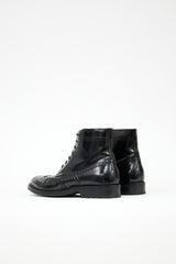 Saint Laurent Leather Wingtip Brogue Boot