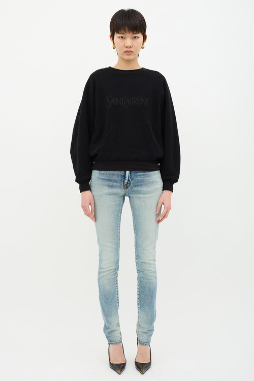 Saint Laurent Logo Sweatshirt