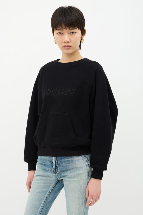 Saint Laurent Logo Sweatshirt