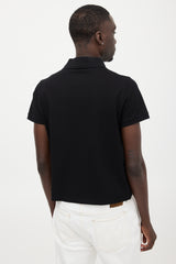 Saint Laurent Logo Polo Shirt