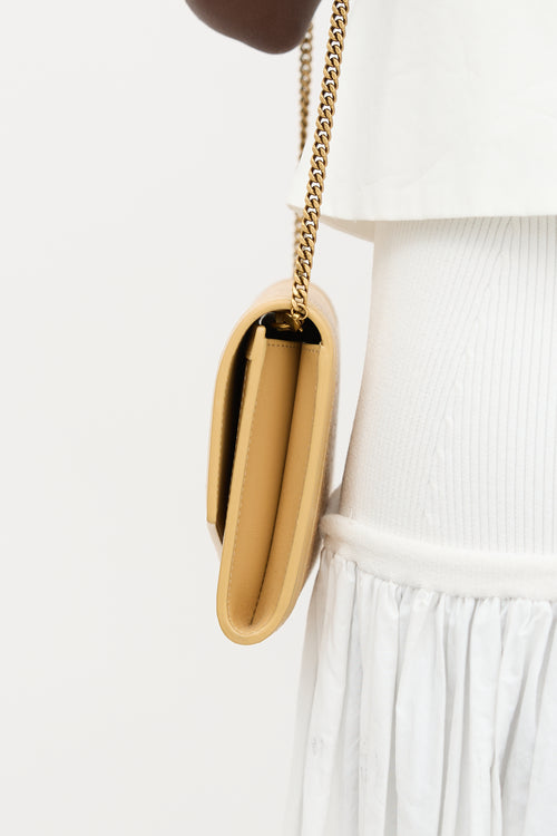 Saint Laurent Micro Raffia Uptown Pouch