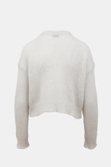 Saint Laurent Mohair Cropped Cardigan