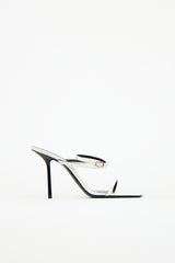 Saint Laurent Patent Leather Nuit Sandal