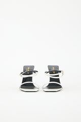 Saint Laurent Patent Leather Nuit Sandal