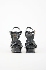 Saint Laurent Patent Tribute Sandal