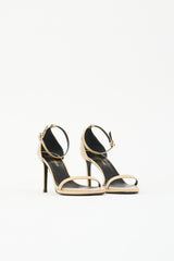 Saint Laurent Patent Jane Sandal