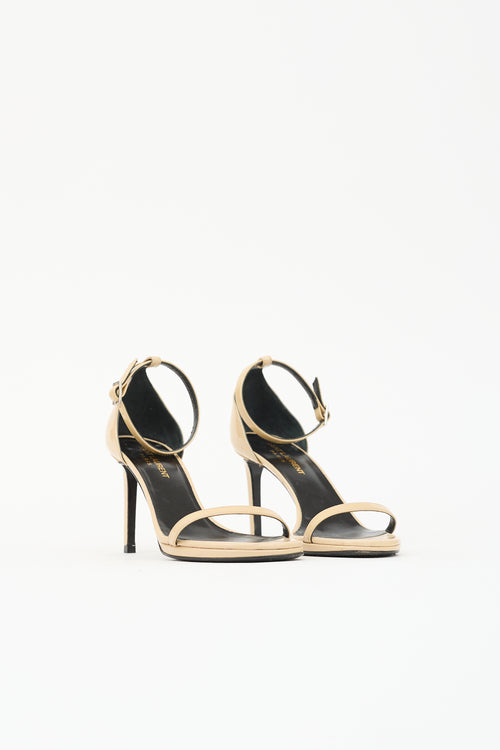 Saint Laurent Patent Jane Sandal