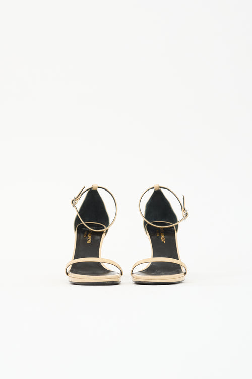 Saint Laurent Patent Jane Sandal