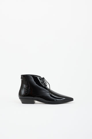 Saint Laurent Patent Jonas Boot