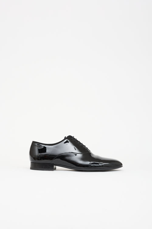 Saint Laurent Patent Lace Up Oxford
