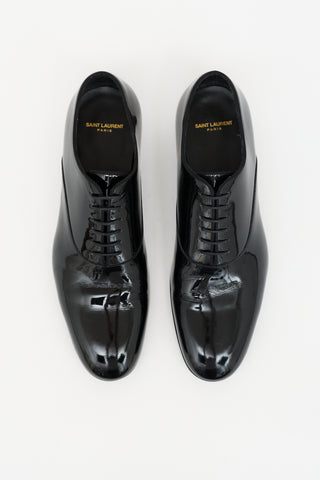 Saint Laurent Patent Lace Up Oxford