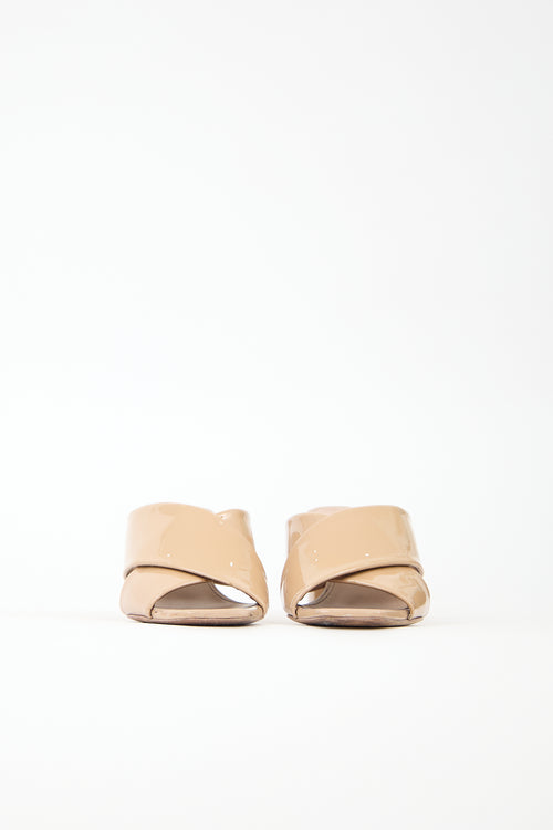 Saint Laurent Patent Loulou Sandal