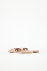 Saint Laurent Patent Nu Pieds Sandal