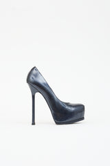 Saint Laurent Patent Tribtoo Platform Pump