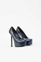 Saint Laurent Patent Tribtoo Platform Pump