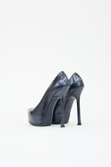 Saint Laurent Patent Tribtoo Platform Pump