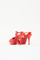Saint Laurent Leather Tribute Sandal