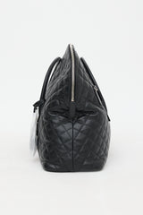 Saint Laurent Quilted Leather ES Giant Travel Bag
