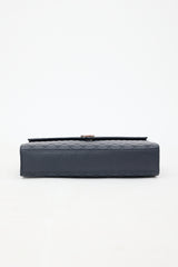 Saint Laurent Quilted Leather Large Envelope Bag