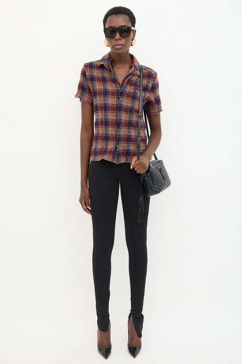 Saint Laurent Quilted Leather Lou Camera Bag