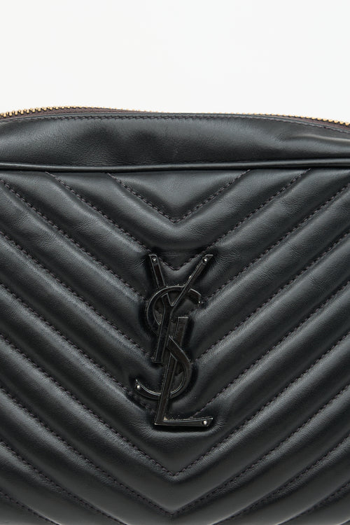 Saint Laurent Quilted Leather Lou Camera Bag