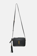 Saint Laurent Quilted Leather Medium Lou Camera Bag