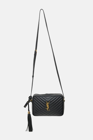 Saint Laurent Quilted Leather Medium Lou Camera Bag