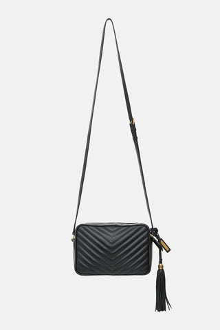 Saint Laurent Quilted Leather Medium Lou Camera Bag