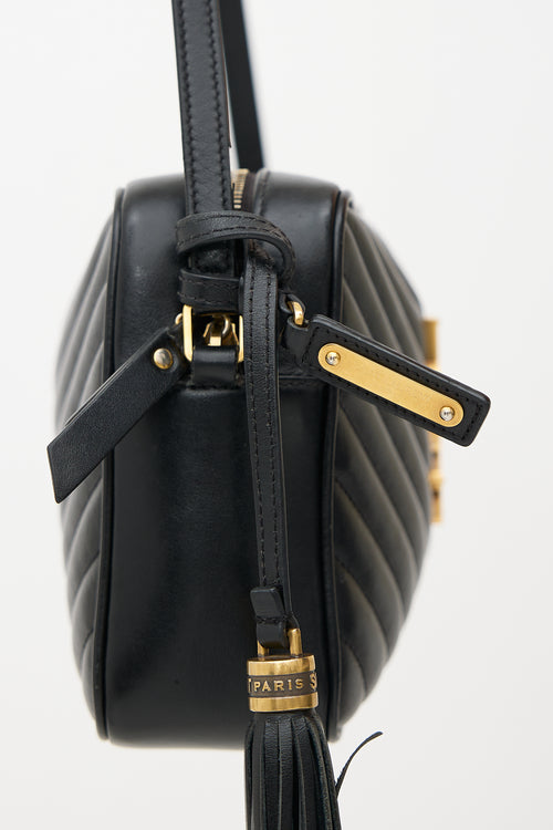 Saint Laurent Quilted Leather Medium Lou Camera Bag