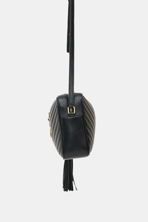 Saint Laurent Quilted Leather Medium Lou Camera Bag