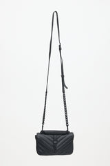 Saint Laurent Quilted Leather Mini College Bag